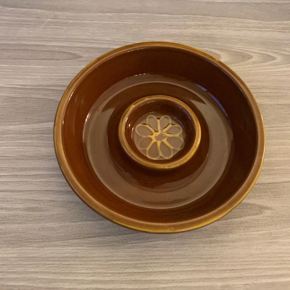 williams Sonoma Brown Ceramic Bowl